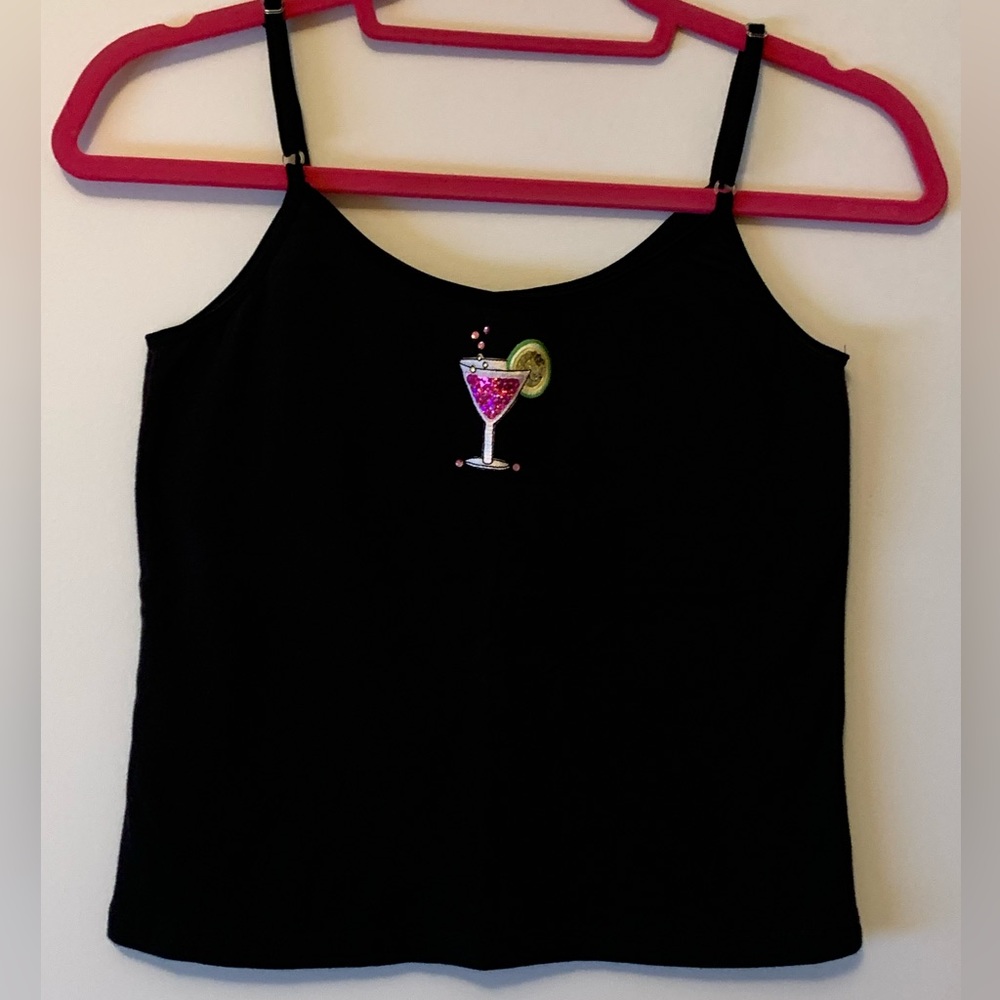 Custom Tank with Cocktail design